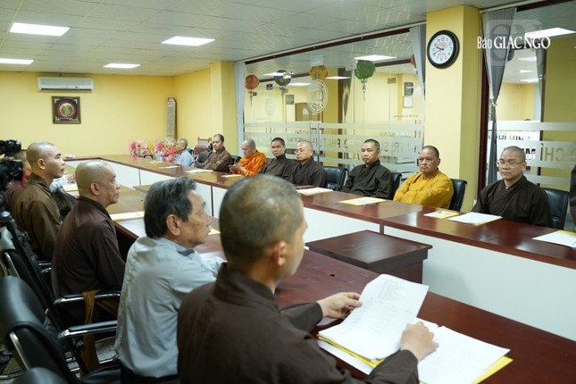 Buổi họp của Ban Hướng dẫn Phật tử TP.HCM Buổi họp của Ban Hướng dẫn Phật tử TP.HCM