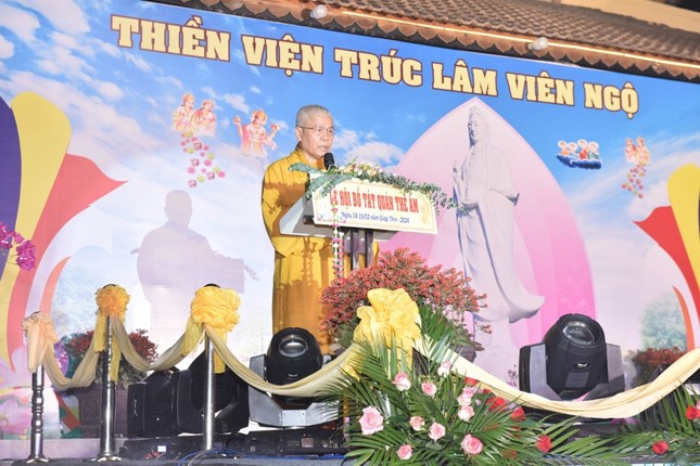 Thượng tọa Thích Thông Huệ phát biểu khai mạc Thượng tọa Thích Thông Huệ phát biểu khai mạc