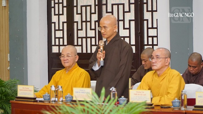 Thượng tọa Thích Thiện Quý nêu khó khăn về thành lập Ban Quản trị tự viện người Hoa tại TP.HCM