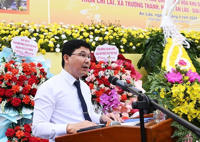 Ông Nguyễn Duy Miện phát biểu khai mạc