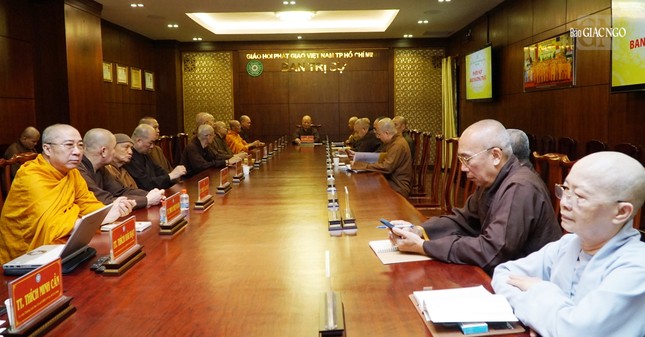 Chư tôn đức Ban Thường trực