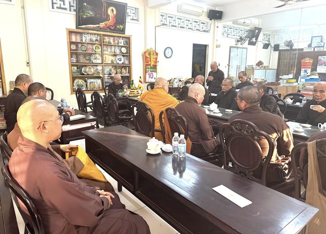 Ban Trị sự GHPGVN tỉnh Khánh Hòa họp triển khai các Phật sự trọng tâm sắp tới