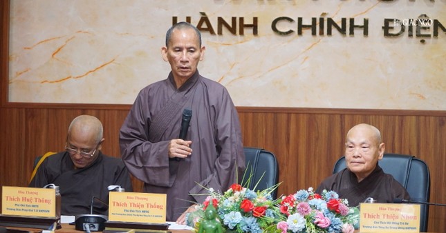 Hòa thượng Thích Thiện Thống đề nghị các giải pháp giải quyết khó khăn của Phật giáo tỉnh thành Hòa thượng Thích Thiện Thống đề nghị các giải pháp giải quyết khó khăn của Phật giáo tỉnh thành