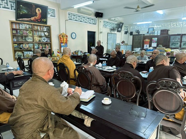 Ban Thường trực Ban Trị sự GHPGVN tỉnh Khánh Hòa họp triển khai Phật sự