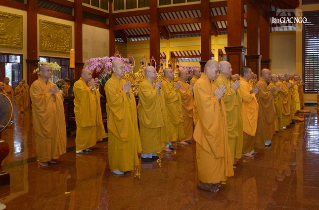 Chư Tăng TP.HCM tham dự lễ tác pháp an cư