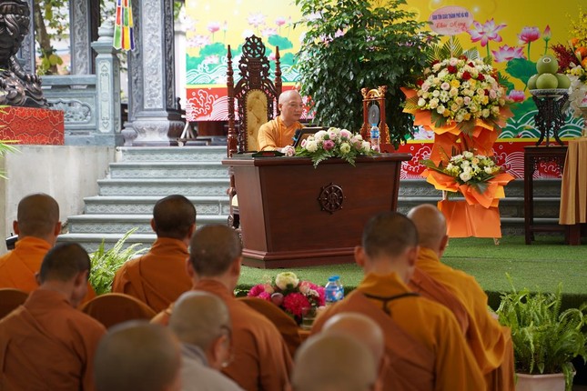 Thượng tọa Thích Chiếu Tuệ đã giới thiệu khái quát về bộ Sám Nguyện yếu giải