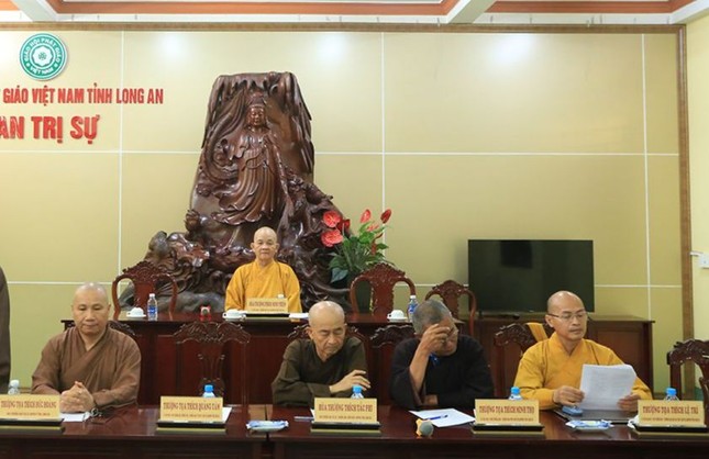 Ban Thường trực Ban Trị sự tỉnh họp triển khai Phật sự