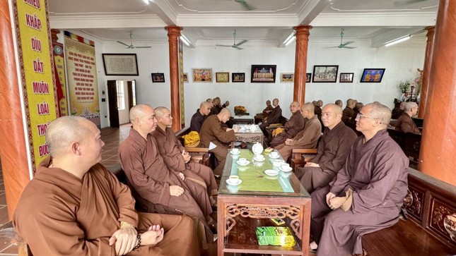 Buổi họp triển khai công tác hậu An cư kiết hạ Buổi họp triển khai công tác hậu An cư kiết hạ