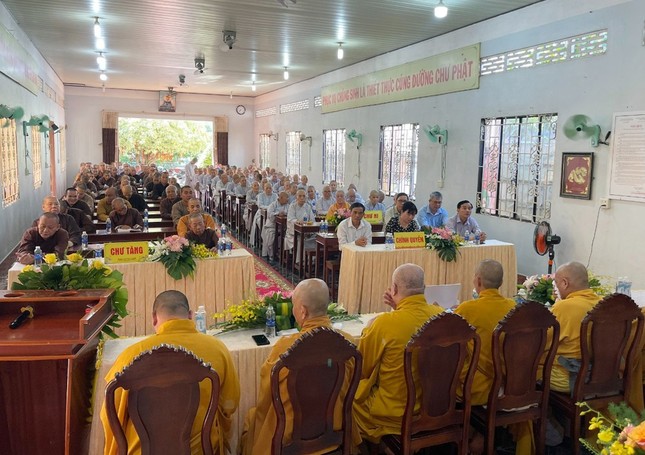 Khai giảng khóa huân tu mùa hạ của Tăng Ni GHPGVN tỉnh Trà Vinh