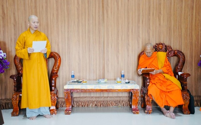 Thượng tọa Thích Minh Nhẫn đã triển khai một số hoạt động Phật sự