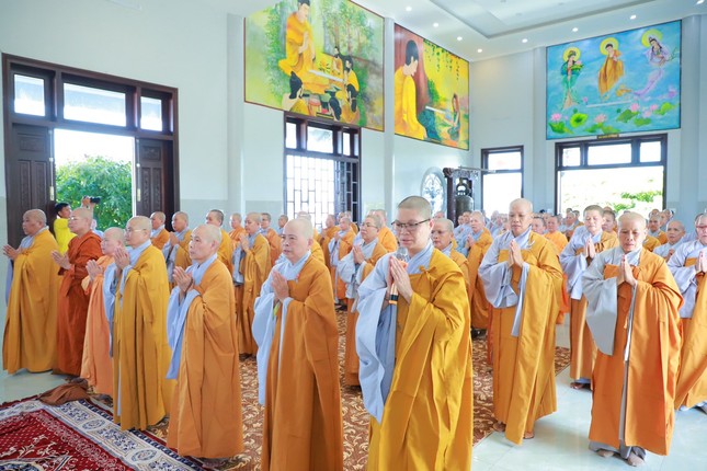 Tại trường hạ chùa Diệu Nghiêm (tỉnh Ninh Thuận) Tại trường hạ chùa Diệu Nghiêm (tỉnh Ninh Thuận)