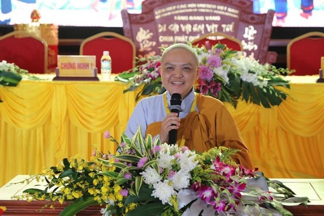 Giảng sư Ni sư Thích nữ Hương Nhũ với pháp thoại về "Niềm tin Chánh pháp" Giảng sư Ni sư Thích nữ Hương Nhũ với pháp thoại về "Niềm tin Chánh pháp"