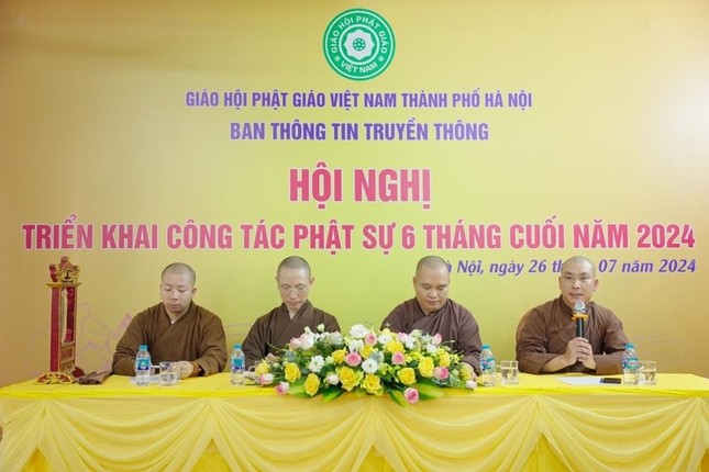 Ban Thông tin - Truyền thông GHPGVN TP.Hà Nội tổ chức triển khai hoạt động Phật sự, chuẩn bị cho buổi lễ công bố quyết định và ra mắt nhân sự của Ban, nhiệm kỳ IX (2022-2027)