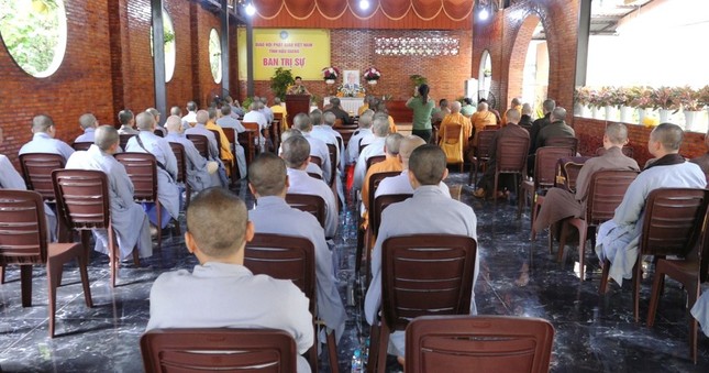 Hội nghị sinh hoạt hành chính Giáo hội do Ban Trị sự tỉnh Hậu Giang tổ chức