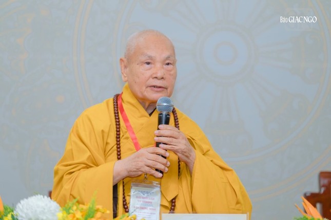 Trưởng lão Hòa thượng Thích Thiện Nhơn ban đạo từ