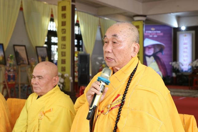 Hòa thượng Thích Thanh Tân ban đạo từ Hòa thượng Thích Thanh Tân ban đạo từ