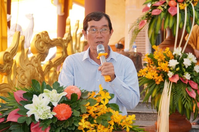 Ông Nguyễn Thanh Tuấn phát biểu chúc mừng