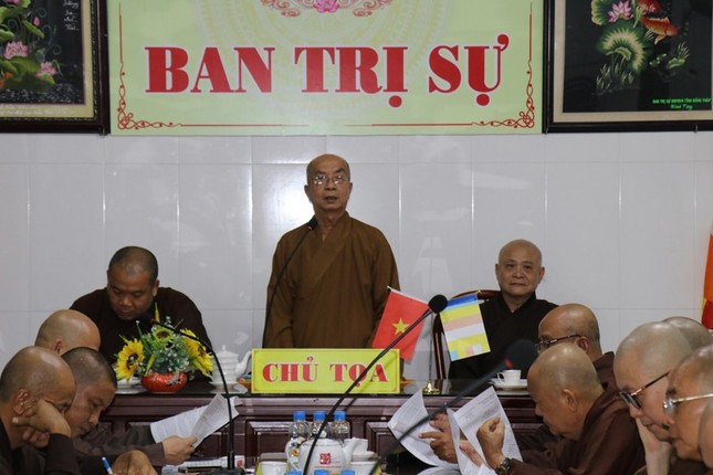 Hòa thượng Thích Nhựt Tấn triển khai các hoạt động trọng tâm Hòa thượng Thích Nhựt Tấn triển khai các hoạt động trọng tâm