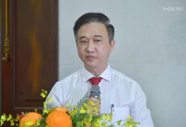 Ông Đặng Minh Thông phát biểu tại buổi lễ