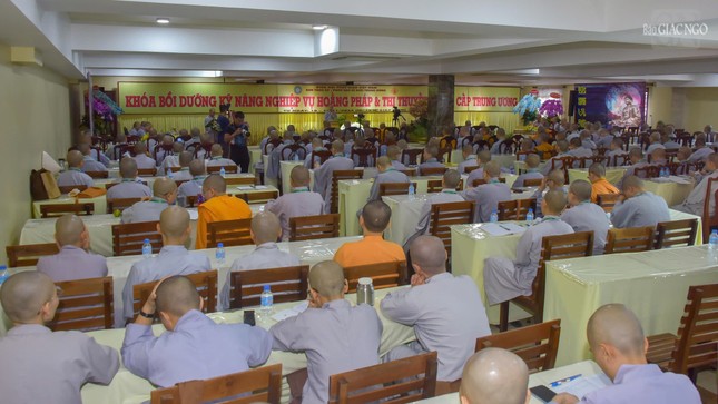 Quang cảnh Hội thi thuyết giảng trung ương do Phân ban Ni giới T.Ư tổ chức Quang cảnh Hội thi thuyết giảng trung ương do Phân ban Ni giới T.Ư tổ chức