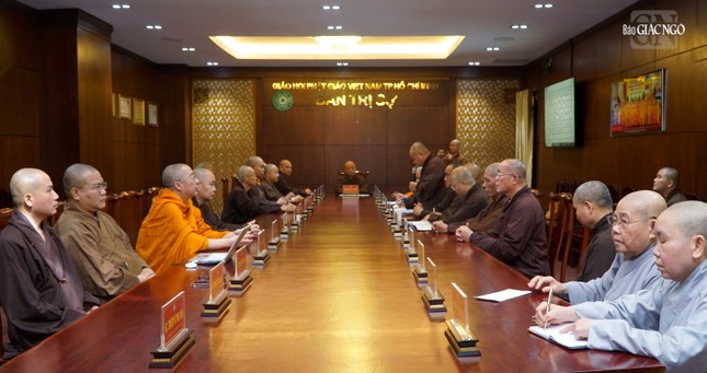 Buổi họp của Ban Thường trực nhằm chuẩn bị cho Tuần huân tu và Khóa bồi dưỡng trụ trì năm 2024, sẽ diễn ra tại Việt Nam Quốc Tự Buổi họp của Ban Thường trực nhằm chuẩn bị cho Tuần huân tu và Khóa bồi dưỡng trụ trì năm 2024, sẽ diễn ra tại Việt Nam Quốc Tự