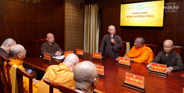 Hòa thượng Thích Nhựt Hỷ báo cáo về Hội thi giáo lý Phật tử năm 2024 Hòa thượng Thích Nhựt Hỷ báo cáo về Hội thi giáo lý Phật tử năm 2024