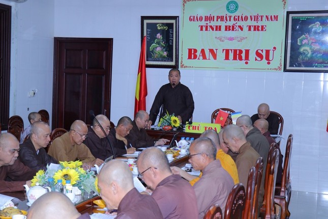 Thượng tọa Thích Trí Thọ phát biểu khai mạc