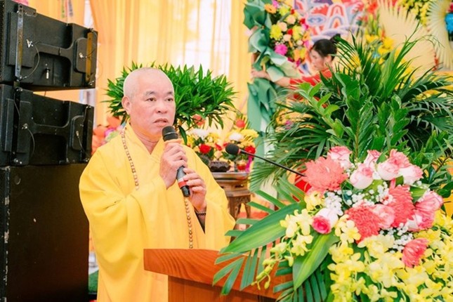 Hòa thượng Thích Tâm Thiệu ban đạo từ