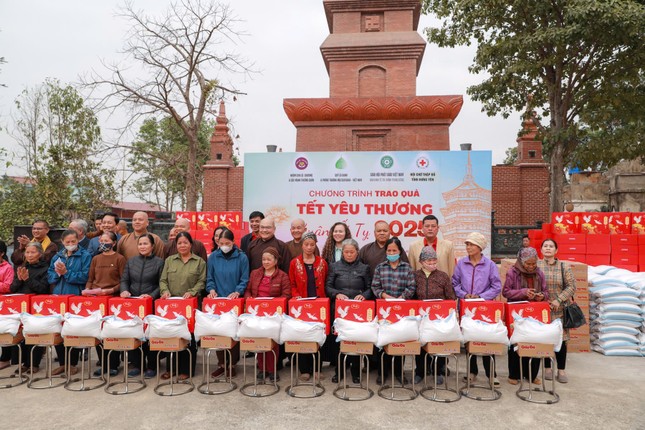 Ban Kinh tế - Tài chính trao quà tại chùa Nho Lâm, xã Mai Động, H.Kim Động, tỉnh Hưng Yên Ban Kinh tế - Tài chính trao quà tại chùa Nho Lâm, xã Mai Động, H.Kim Động, tỉnh Hưng Yên