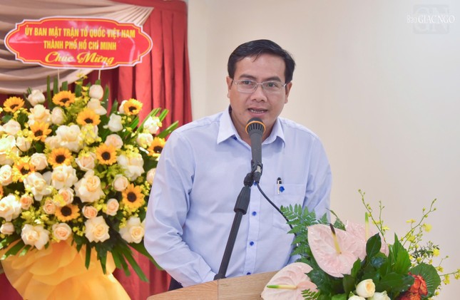 Ông Thạch Nghi Xuân phát biểu tại hội nghị tổng kết