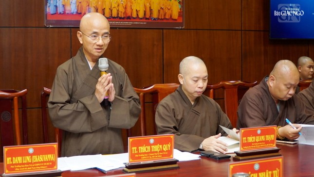 Thượng tọa Thích Thiện Quý triển khai các hoạt động Phật sự