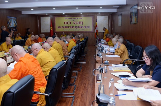 Hội nghị Ban Thường trực Hội đồng Trị sự GHPGVN thảo luận, thống nhất nhiều hoạt động Phật sự quan trọng của GHPGVN Hội nghị Ban Thường trực Hội đồng Trị sự GHPGVN thảo luận, thống nhất nhiều hoạt động Phật sự quan trọng của GHPGVN