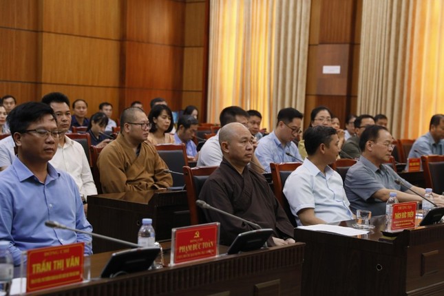 Thượng tọa Thích Đức Thiện tham gia chương trình do Ủy ban MTTQVN tỉnh Điện Biên tổ chức