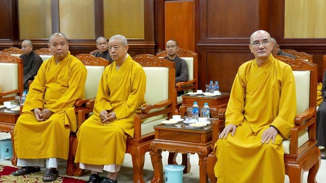 Ba vị Phó Trưởng ban Thường trực Ban Trị sự tỉnh Vĩnh Long