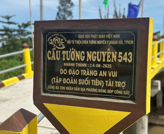 Cầu Tường Nguyên 543 đưa vào sử dụng
