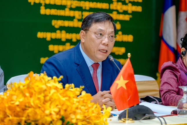 Ông Nguyễn Hải Trung, Thứ trưởng Bộ Dân tộc và Tôn giáo Việt Nam, Trưởng đoàn đại biểu Việt Nam phát biểu Ông Nguyễn Hải Trung, Thứ trưởng Bộ Dân tộc và Tôn giáo Việt Nam, Trưởng đoàn đại biểu Việt Nam phát biểu
