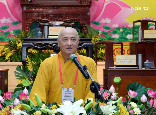 Hòa thượng Thích Huệ Thông triển khai, định hướng và gợi ý về việc tu chỉnh Hiến chương GHPGVN