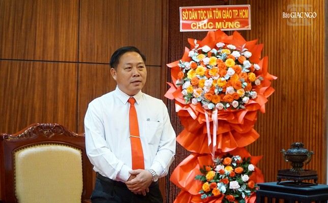 Phó Giám đốc Sở Dân tộc và Tôn giáo TP.HCM Nguyễn Khánh Toàn chúc mừng chư tôn đức Ban Trị sự GHPGVN TP.HCM nhân Kỷ niệm 44 năm ngày thành lập GHPGVN Phó Giám đốc Sở Dân tộc và Tôn giáo TP.HCM Nguyễn Khánh Toàn chúc mừng chư tôn đức Ban Trị sự GHPGVN TP.HCM nhân Kỷ niệm 44 năm ngày thành lập GHPGVN