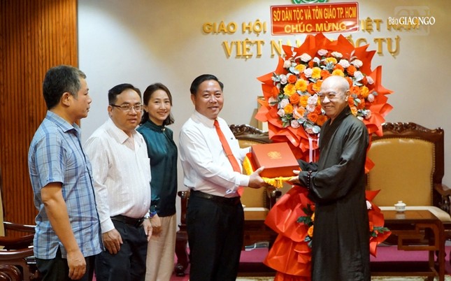 Hòa thượng Thích Nhựt Hỷ đón tiếp thân mật phái đoàn Sở Dân tộc và Tôn giáo TP.HCM nhân Kỷ niệm 44 năm ngày thành lập GHPGVN Hòa thượng Thích Nhựt Hỷ đón tiếp thân mật phái đoàn Sở Dân tộc và Tôn giáo TP.HCM nhân Kỷ niệm 44 năm ngày thành lập GHPGVN