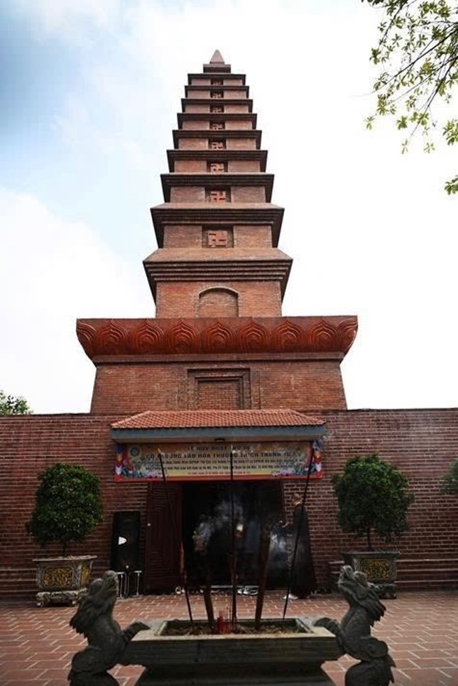 Bảo tháp Thọ Lâm, nơi tứ đại của cố Trưởng lão Hòa thượng an nghỉ