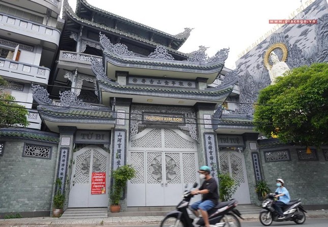 Chùa Kim Sơn (quận Phú Nhuận) vẫn còn đóng cửa