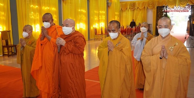 Hòa Thượng Thích Thiện Tâm, Phó Chủ tịch Hội đồng Trị sự, Phó Thường trực Ban Phật giáo Quốc tế Trung ương làm trưởng đoàn