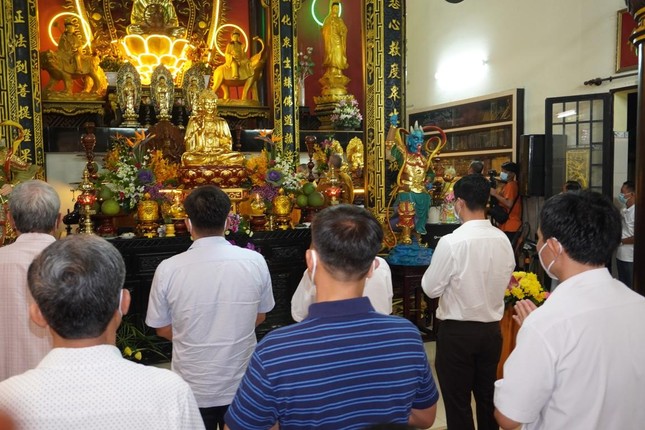 Đại diện chính quyền TP.Thủ Đức và phường Hiệp Bình Chánh tham dự