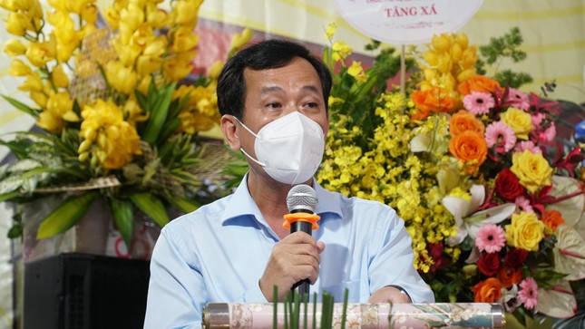 Ông Trần Trí Vân phát biểu