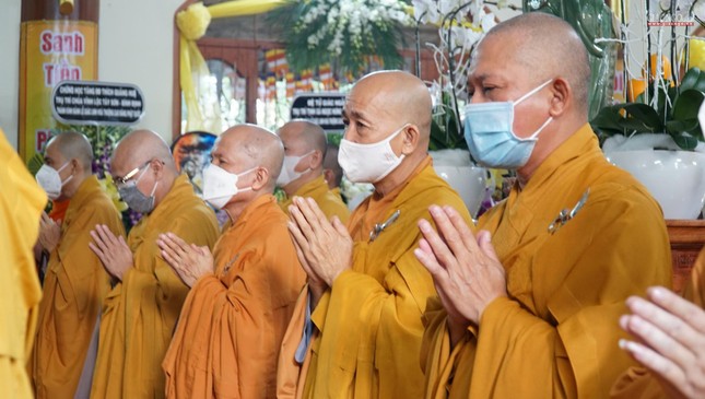 Chư tôn đức Phật giáo quận Gò Vấp tưởng niệm Hòa thượng Thích Nhựt Thọ