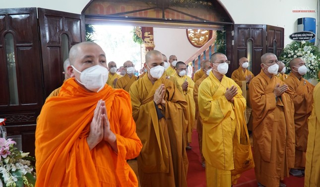 Chư tôn đức Phật giáo huyện Bình Chánh tưởng niệm