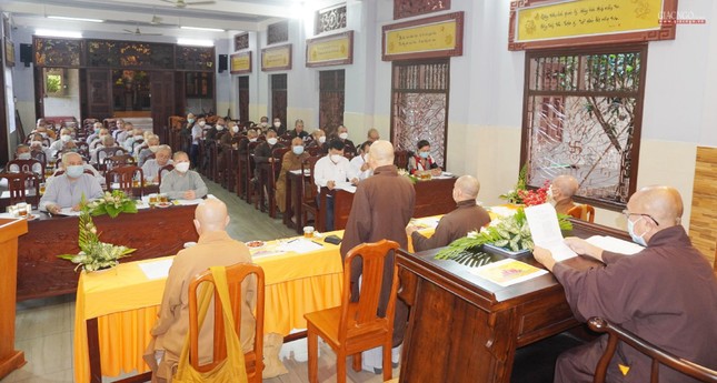 Cuộc họp diễn ra tại chùa Vĩnh Phước - Văn phòng Ban Trị sự GHPGVN quận 12 Cuộc họp diễn ra tại chùa Vĩnh Phước - Văn phòng Ban Trị sự GHPGVN quận 12