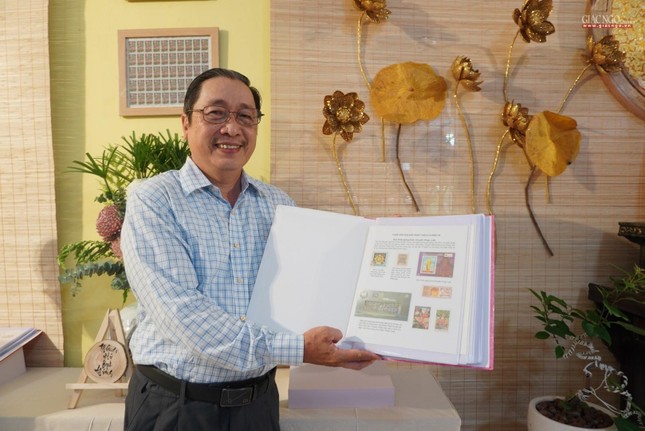 Nhà sưu tập Nguyễn Đại Hùng Lộc giới thiệu về bộ sưu tập tem Nhà sưu tập Nguyễn Đại Hùng Lộc giới thiệu về bộ sưu tập tem