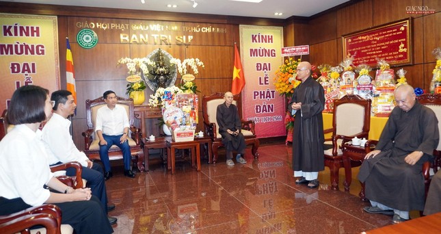 Thượng tọa Thích Thiện Quý thông tin thêm về các Phật sự Phật giáo TP.HCM