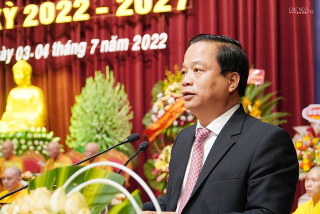 Ông Nguyễn Tuấn Thanh phát biểu